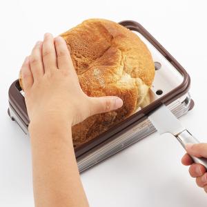 パンスライサー ホームベーカリー倶楽部 ヨコ切りスライサー （ スライスガイド 食パンスライス 食パン スライサー パン切り 日本製 ）