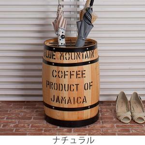 傘立て アンブレラスタンド コーヒー樽 ヒノキ...の詳細画像2