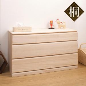 桐タンス 幅100cm 3段 キャスター付 日本製 完成品 （ 桐チェスト 桐