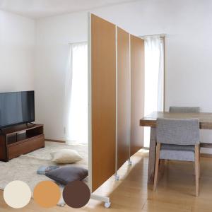 パーテーション キャスター付きパーテーション 3連 高さ180cm （ 自立 衝立 パーティション キャスター付 折りたたみ 部屋 仕切り 間仕切り ）