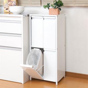 スチール製ダストボックス 分別ゴミ箱 9リットル 4分別 幅35cm ペール