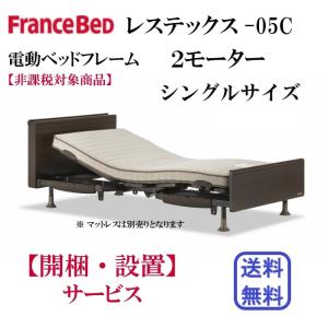 フランスベッド（FRANCEBED） 電動リクライニングベッドフレーム レス