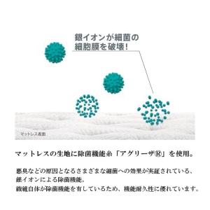 フランスベッド 電動ベッド対応マットレス Ag...の詳細画像2