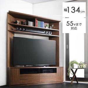 テレビ台 収納 壁寄せ おしゃれ ハイタイプ 壁面テレビボード 42型 42