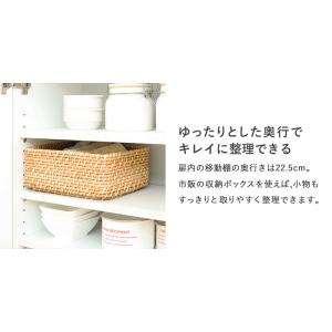 カウンター下収納 奥行30 幅60 高さ85 ...の詳細画像4