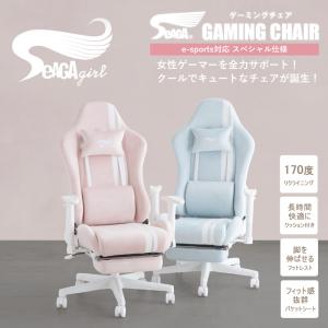 ゲーミングチェア 白 ファブリック おしゃれ ...の詳細画像2