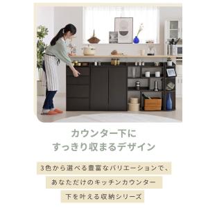 カウンター下収納 薄型 ミニ チェスト ローチ...の詳細画像4