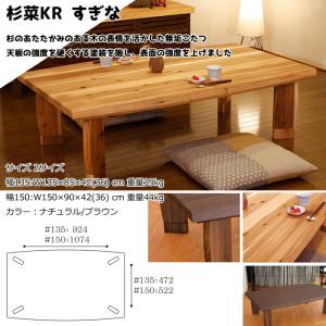 【日本製】アサヒ こたつ 杉菜KR150 すぎ...の詳細画像4