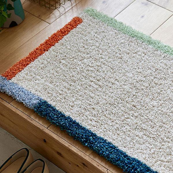 【送料無料】 ラグ マット DESIGN LIFE EDTION.15COLOR FRAME MAT...