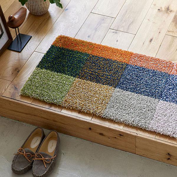 【送料無料】 ラグ マット DESIGN LIFE EDTION.15COLOR MIX MAT(カ...