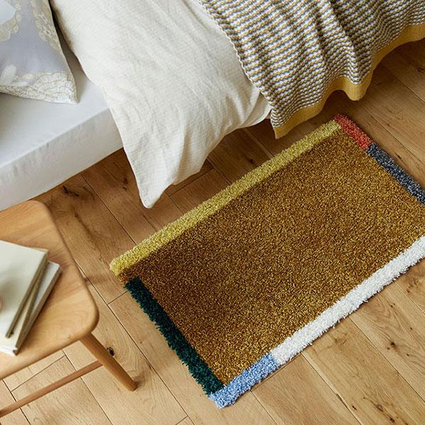 【送料無料】 ラグ マット DESIGN LIFE EDTION.15COLOR FRAME MAT...