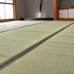 国産 い草 ござ 和室 上敷き カーペット 敷物 双目織 本間 6畳(約286×382cm）｜interiorkataoka