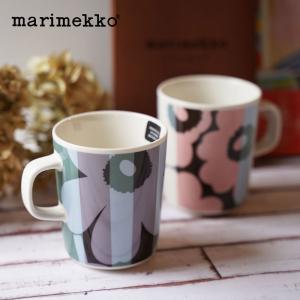 マリメッコ marimekko 2022SS マグカップ コップ 250ml UNIKKO ウニッコ ダスティローズ×ライトスカイ×ホワイト 071569 153　週末限定セール