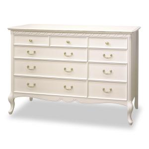 フルール チェスト120 WH【インテリア/リビング/ダイニング/クラシカル