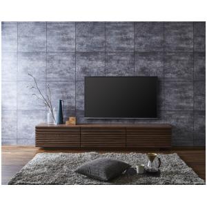 Aura TVボード テレビボード テレビ台 冨士ファニチア ガラス扉 木脚