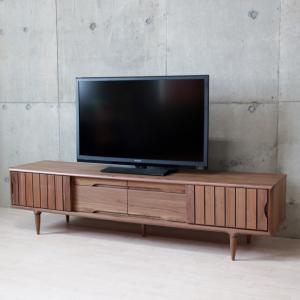 テレビ台 180 ローボード ダーク テレビボード 木製 無垢 ダーク