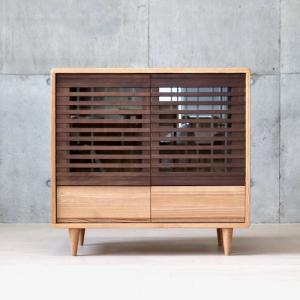 久和屋　DELTA 40チェスト　ウォールナット色　展示品 久和屋DELTA 40チェストウォールナット色展示品