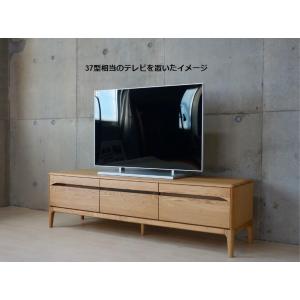 テレビボード 無垢材 オーク 天然木 テレビ台...の詳細画像3