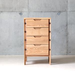 チェスト 木製 おしゃれ タンス 天然木 ナチュラル 幅60 北欧