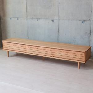 テレビボード 180 オーク テレビ台 無垢材 ローボード 天然木 木製