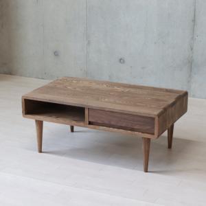 久和屋 85リビングテーブル センターテーブル 引出付き シンフォニー