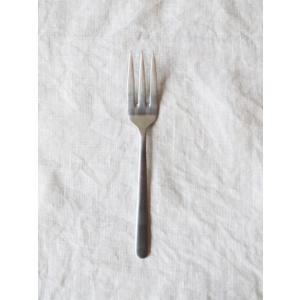 KAY BOJESEN / STAINLESS CUTLERY / CAKE FORKカイ・ボイスン / ステンレス　カトラリー / ケーキ　フォークNo.508　つやなし　＊reformed フォーク　マット  DE｜interiorspace