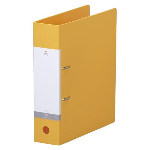 リヒトラブ Ｄリングファイル A4S 黄 G2280-5 1冊