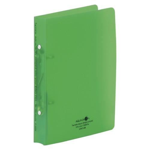 リヒトラブ リングファイル Ａ5Ｓ 黄緑 F-5006-6 1冊
