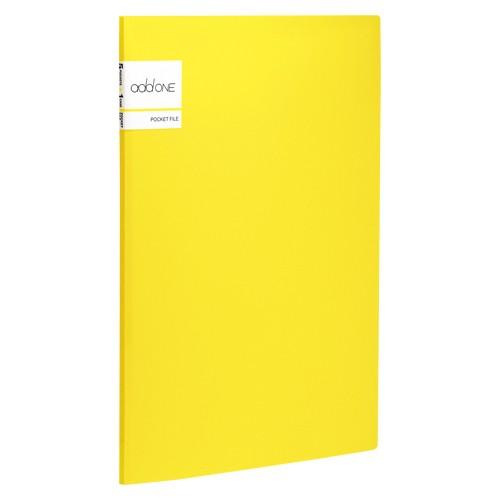 セキセイ アドワンポケットファイルA4 イエロー AD-2645-50 1冊