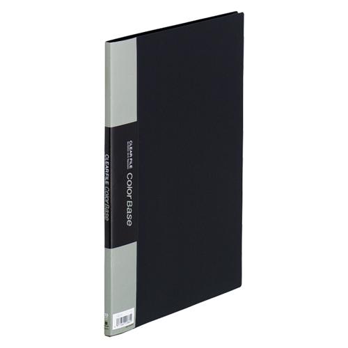 キングジム クリアーファイルカラーベースＨ 黒 132CH 1冊