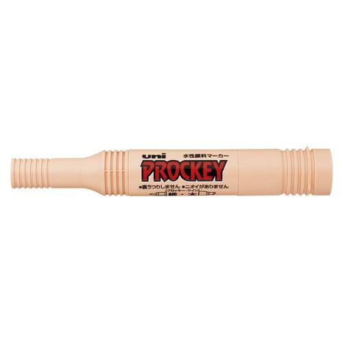 三菱鉛筆 ユニプロッキー 太字角芯 うす橙 PM150TR.54 1本