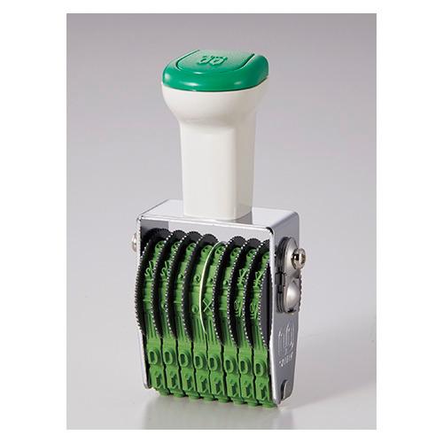 サンビー テクノタッチ 回転印 欧文4号8連 TK-048 1個