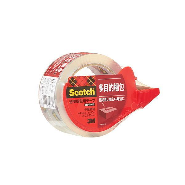 スリーエム スコッチ 透明梱包用テープ 313D 1PN 幅48mm×長50m 1巻