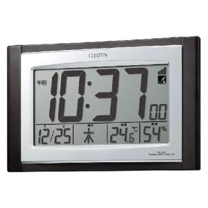 リズム 電波目覚まし時計 薄茶木目仕上 8RZ161SR07 : イーヅカ - 通販