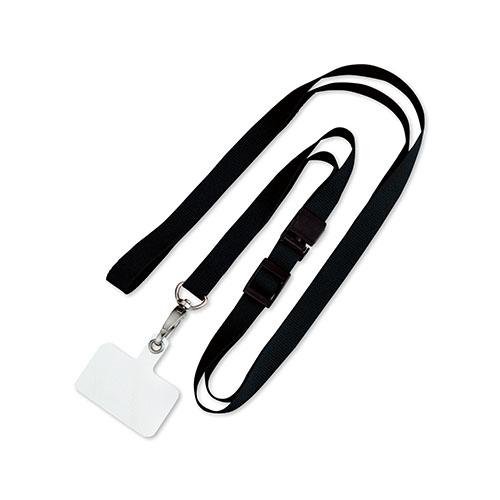 オープン ロングストラップ 1本 黒 NX-208P-BK