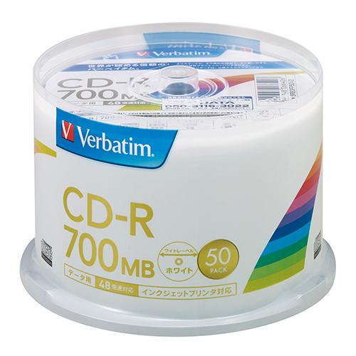 バーベイタム PC-DATA用 ＣＤ−Ｒ SR80FP50V2 1Ｐ．