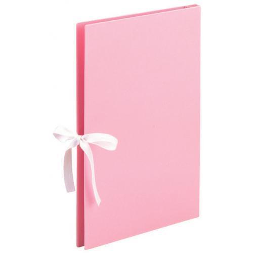 美濃商会 カラーエイナーファイルA4Ｒ EＸ 桃 1364 1冊