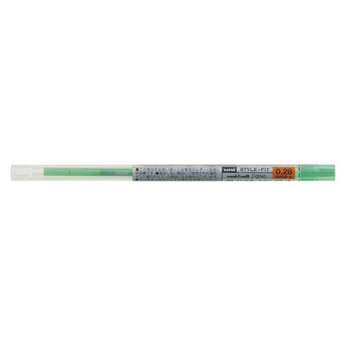 三菱鉛筆 スタイルフィット 0.28 替芯 グリーン UMR10928.6 1本