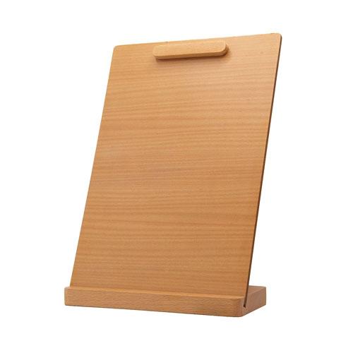 クルーズ 木製サインホルダー A4 ナチュラル EQN-4000