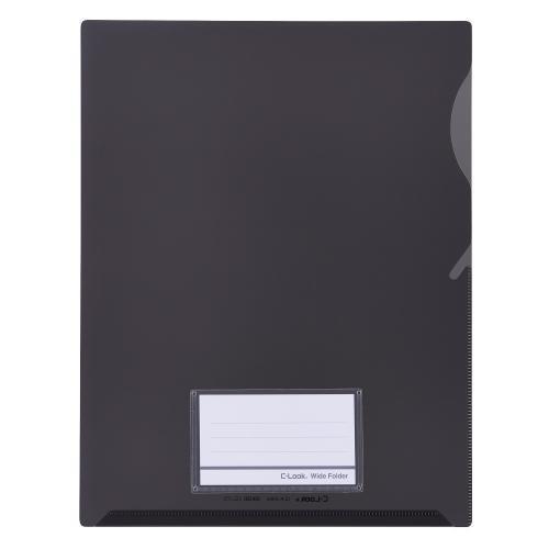 セキセイ ワイドフォルダー スモーク CLK-2404-63 1枚