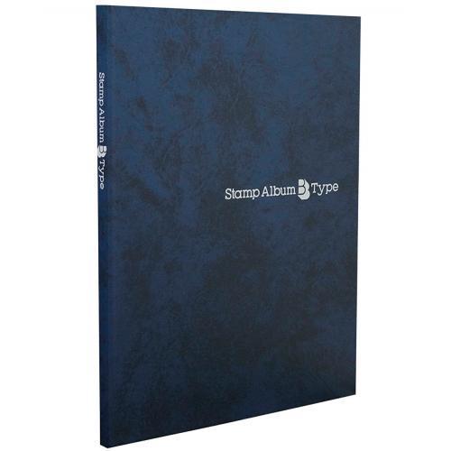 テージー スタンプアルバムBタイプ 青 SB-23-02 1冊