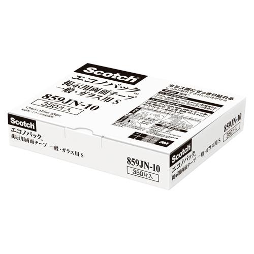 スリーエム スコッチ掲示用タブ ガラス用 ＳエコノＰ 859JN-10 1箱