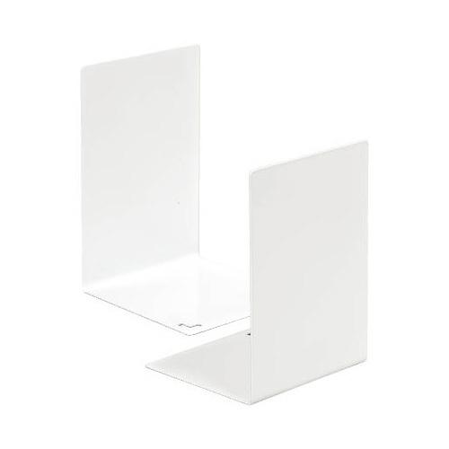 ソニック ブックエンド Ｌ型大 白 1組（2枚） DA-318-W 1組