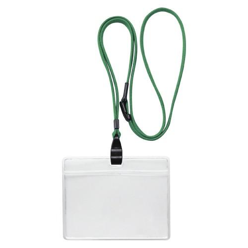 ソニック 吊下げ名札 エコノミータイプ 緑 10個 NF-482-G 1Ｐ．