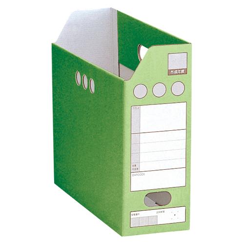 セキセイ ペーパーシスボックスA4横グリーン SBF-102C-80 1枚