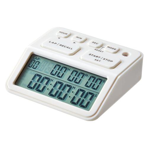 キングジム 学習タイマー「ルラップ」 LLT10-W ホワイト