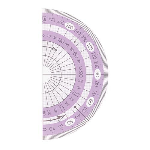 西敬 マカロン 分度器 9cm カシス MP-9CA