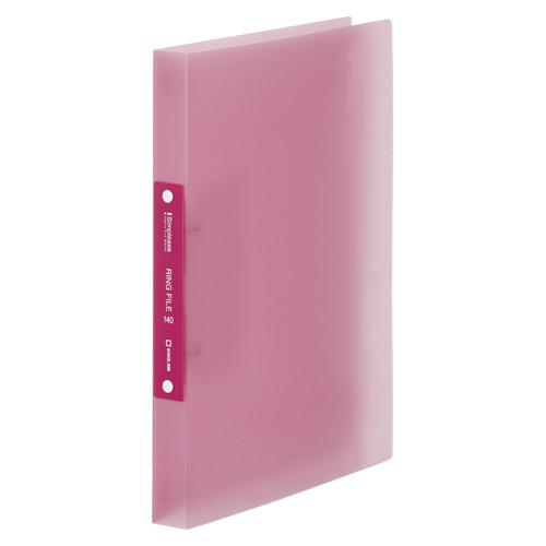 キングジム シンプリーズ リング（透明） ピンク 641TSPヒン 1冊
