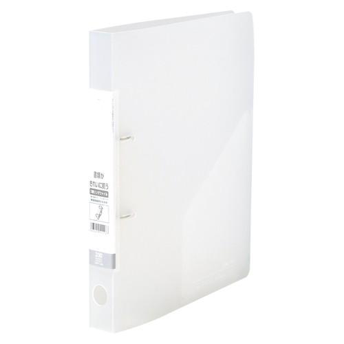 リヒトラブ Ｄリングファイル A4S 2穴 クリヤー G2220-1 1冊