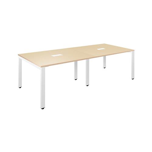 カグクロ フリーアドレス用テーブル W2400 ナチュラル FAD-2412-NA